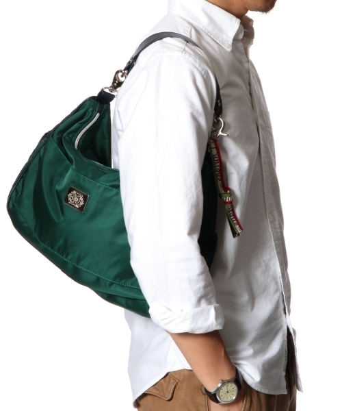 green label relaxing（グリーンレーベルリラクシング）の「[オロビアンコ] OROBIANCO 2WAY ショルダーバッグ2（ショルダーバッグ・メンズ・ダークグリーン/ネイビー・フリー）」の3枚目の写真