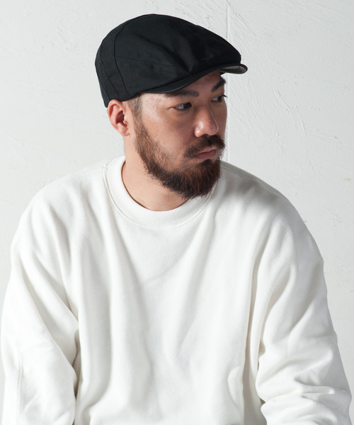Retter（レッター）の「Combed Yarn Paraffin wax Hunting / コーマパラハンチ（ハンチング/ベレー帽・メンズ・ブラック/オリーブ/ベージュ・MEDIUM/LARGE/SMALL/X-LARGE）」の2枚目の写真
