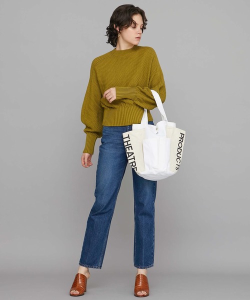 THEATRE PRODUCTS（シアタープロダクツ）の「【THEATRE PRODUCTS(シアタープロダクツ)】 ガーデントートバッグ CL171003（トートバッグ・レディース・ホワイト/アイボリー・FREE）」の10枚目の写真