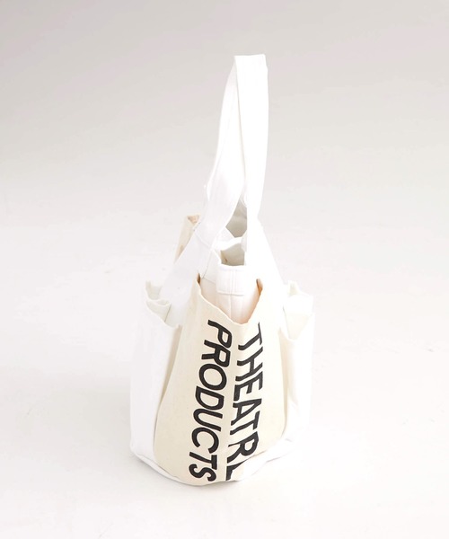 THEATRE PRODUCTS（シアタープロダクツ）の「【THEATRE PRODUCTS(シアタープロダクツ)】 ガーデントートバッグ CL171003（トートバッグ・レディース・ホワイト/アイボリー・FREE）」の9枚目の写真