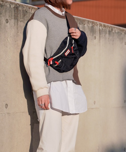 【セール】/HUNTER/ORIGINAL NYLON BUMBAG（ボディバッグ/ウエストポーチ）｜HUNTER（ハンター）