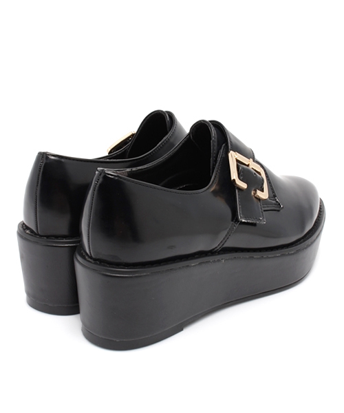 DISCOAT（ディスコート）の「【Discoat】厚底金具ローファー（その他シューズ・レディース・その他/ブラック・MEDIUM/LARGE）」の7枚目の写真