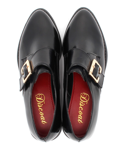 DISCOAT（ディスコート）の「【Discoat】厚底金具ローファー（その他シューズ・レディース・その他/ブラック・MEDIUM/LARGE）」の5枚目の写真