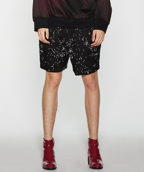SHAREEF（シャリーフ）の「DOT PATTERN SHORT PANTS（その他パンツ・メンズ・ホワイト/ブラック/ネイビー・1/3/2）」の3枚目の写真