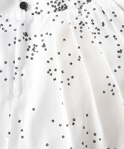 SHAREEF（シャリーフ）の「DOT PATTERN SHORT PANTS（その他パンツ・メンズ・ホワイト/ブラック/ネイビー・1/3/2）」の7枚目の写真