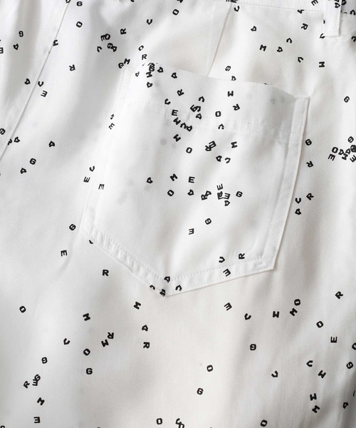 SHAREEF（シャリーフ）の「DOT PATTERN SHORT PANTS（その他パンツ・メンズ・ホワイト/ブラック/ネイビー・1/3/2）」の5枚目の写真