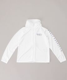 RUSTY | キッズUVケアフロントジップラッシュガード   969470(ラッシュガード)