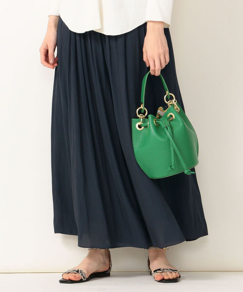 SHIPS any(シップス エニィ)の「SHIPS any:ヨウリュウギャザーパンツ◇(その他パンツ・レディース・ネイビー/ピンク・38/36)」の1枚目の写真