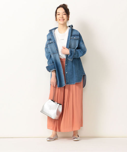 SHIPS any(シップス エニィ)の「SHIPS any:ヨウリュウギャザーパンツ◇(その他パンツ・レディース・ネイビー/ピンク・38/36)」の5枚目の写真