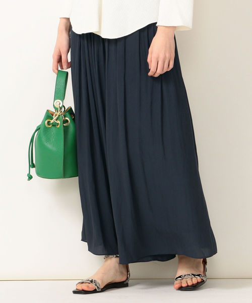 SHIPS any(シップス エニィ)の「SHIPS any:ヨウリュウギャザーパンツ◇(その他パンツ・レディース・ネイビー/ピンク・38/36)」の7枚目の写真