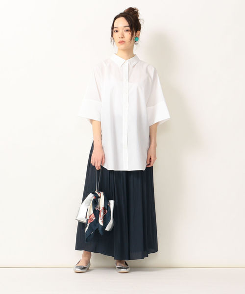 SHIPS any(シップス エニィ)の「SHIPS any:ヨウリュウギャザーパンツ◇(その他パンツ・レディース・ネイビー/ピンク・38/36)」の9枚目の写真