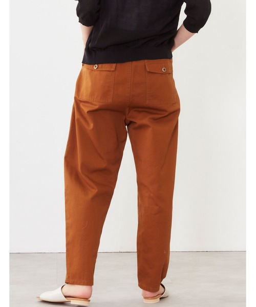 POU DOU DOU（プードゥドゥ）の「ハイウエストベイカーパンツ（その他パンツ・レディース・ブラウン/カーキ/ブルー系その他・3）」の8枚目の写真