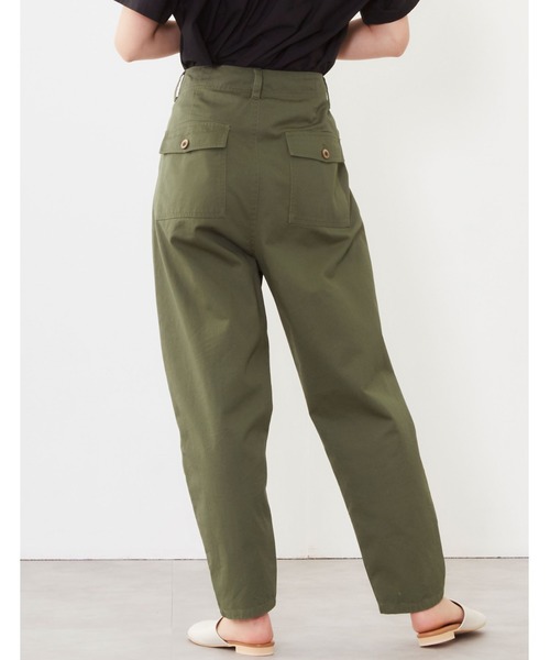 POU DOU DOU（プードゥドゥ）の「ハイウエストベイカーパンツ（その他パンツ・レディース・ブラウン/カーキ/ブルー系その他・3）」の13枚目の写真
