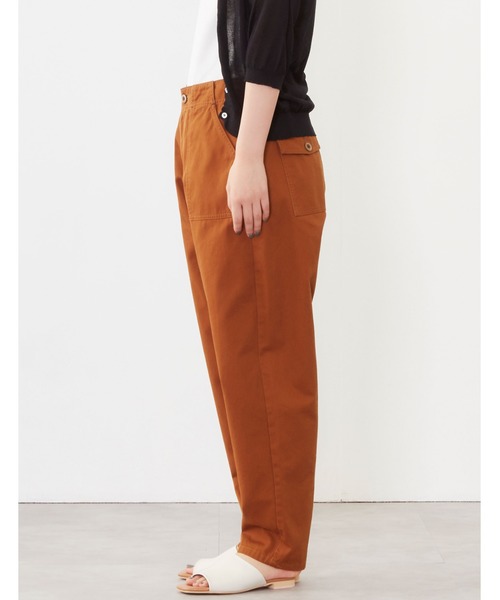 POU DOU DOU（プードゥドゥ）の「ハイウエストベイカーパンツ（その他パンツ・レディース・ブラウン/カーキ/ブルー系その他・3）」の19枚目の写真