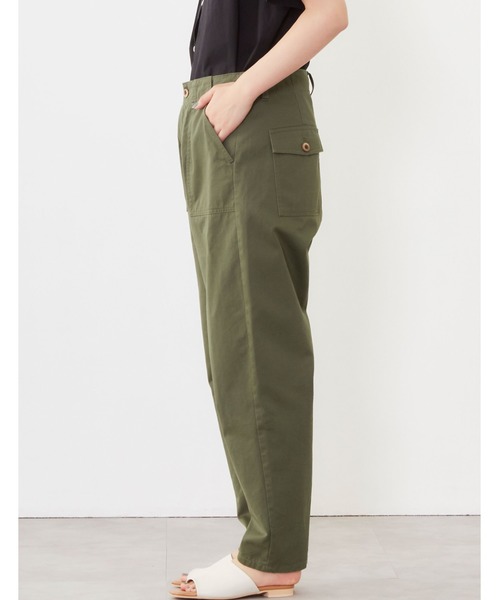 POU DOU DOU（プードゥドゥ）の「ハイウエストベイカーパンツ（その他パンツ・レディース・ブラウン/カーキ/ブルー系その他・3）」の21枚目の写真
