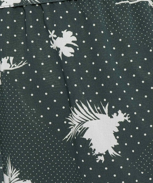 想像を超えての の Reflect リフレクト のファッション 洗える Reflect リフレクト のワンピース 洗える セール ワンピース ドットフラワープリントワンピース ワンピース