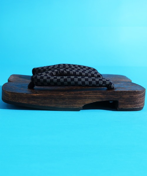 ８(eight)（エイト）の「本格 桐 下駄（和装小物・メンズ・パープル/ドット/チェック/ブルー系その他2/ブルー系その他3/ネイビー/ブルー系その他/グリーン/グレー/ストライプ・MEDIUM/LARGE）」の13枚目の写真