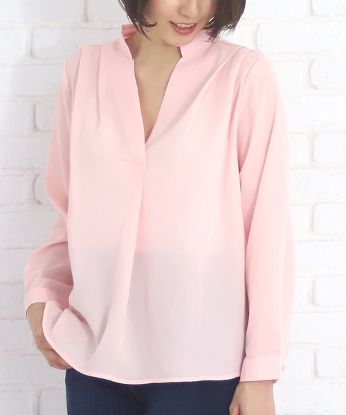 セール 長袖 シフォンブラウス シャツ ブラウス Amulet アミュレット のファッション通販 Zozotown