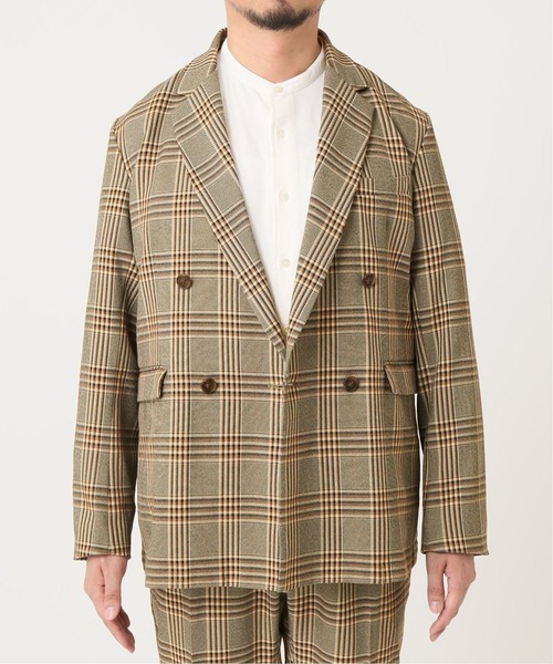 セール】◇ダブルプレスト ダッド ジャケット【セットアップ着用可能