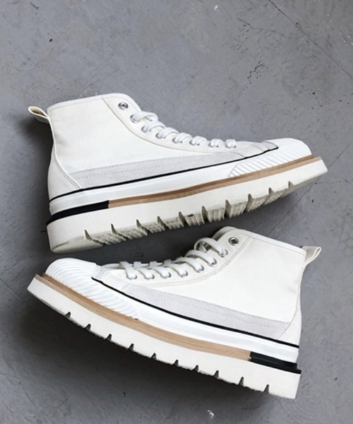 WESTBOY(ウエストボーイ)の「【WB ORIGINALS】Platform chunky sneakers(スニーカー・メンズ・ホワイト/ブラック・41/42/43)」の19枚目の写真