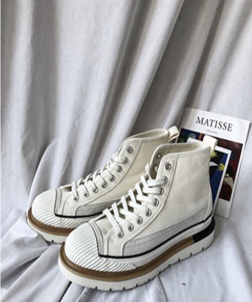 WESTBOY(ウエストボーイ)の「【WB ORIGINALS】Platform chunky sneakers(スニーカー・メンズ・ホワイト/ブラック・41/42/43)」の20枚目の写真