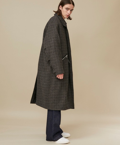 Name.（ネーム）の「【Name.】ツイードタブカラーカーコート/NMCO-20AW