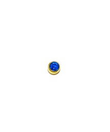 MORPH（モルフ）の「MORPH モルフ スワロフスキーボディピアスキャッチ 14ゲージ 6mm GOLD（ピアス（片耳用））」