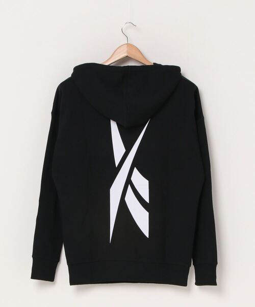 Reebok(リーボック)の「MYT フリース オーバーサイズ フーディー / MYT Fleece Oversize Hoodie(パーカー・レディース・ブラック/ヘザーグレー・SMALL/LARGE/MEDIUM/X-LARGE/XX-LARGE/X-SMALL)」の3枚目の写真