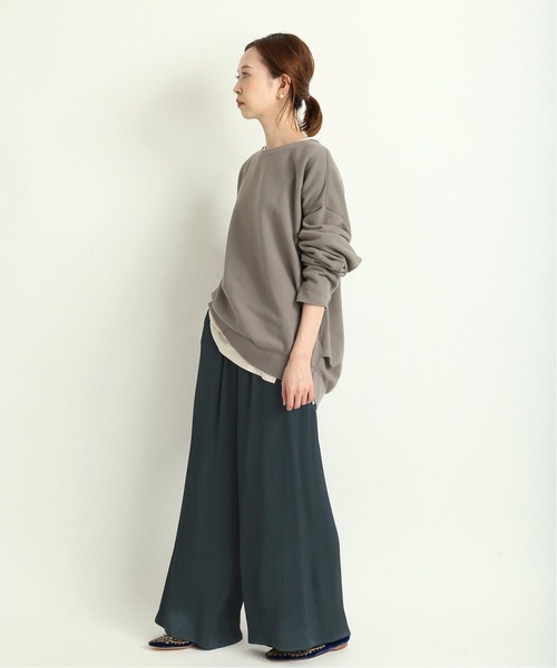 IENA - IENA LA BOUCLE ドライコットン 裏毛プルオーバーの通販