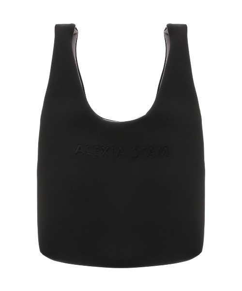 ALEXIA STAM（アリシアスタン）の「Embossed Logo Reversible Tote Bag/エンボスロゴリバーシブルトートバッグ（ショルダーバッグ・レディース・ホワイト/ブラック/カーキ・FREE）」の18枚目の写真