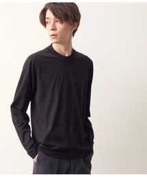 バックハイネック長袖Tシャツ
