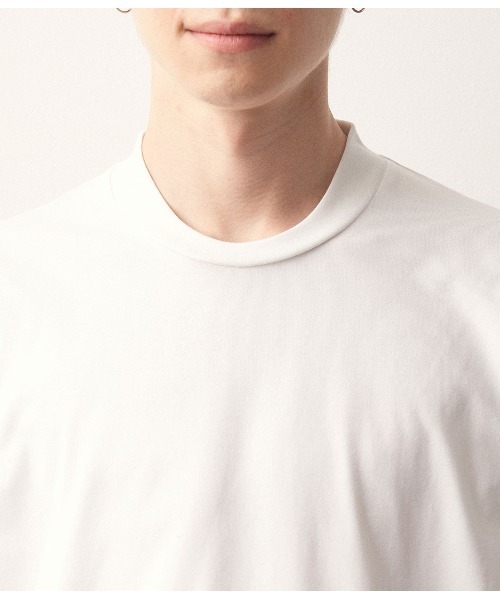JUNRED(ジュンレッド)の「バックハイネック長袖Tシャツ(Tシャツ/カットソー・メンズ・ブラック/ダークブラウン/ホワイト・LL/M/L)」の19枚目の写真