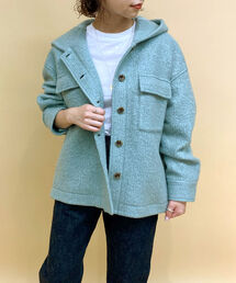 ループフードCPOブルゾン