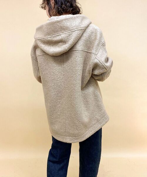 fredy repit（フレディレピ）の「ループフードCPOブルゾン（ブルゾン・レディース・キャメル/ミント/アイボリー・38）」の18枚目の写真