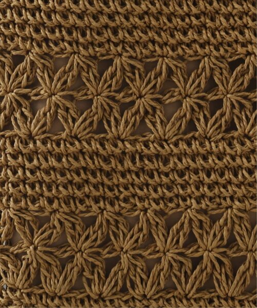 RAY CASSIN（レイカズン）の「ペーパー雑材トートバッグ（トートバッグ・レディース・ベージュ/ブラウン/カーキ・FREE）」の11枚目の写真