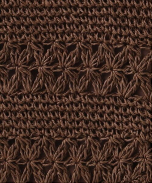 RAY CASSIN（レイカズン）の「ペーパー雑材トートバッグ（トートバッグ・レディース・ベージュ/ブラウン/カーキ・FREE）」の19枚目の写真