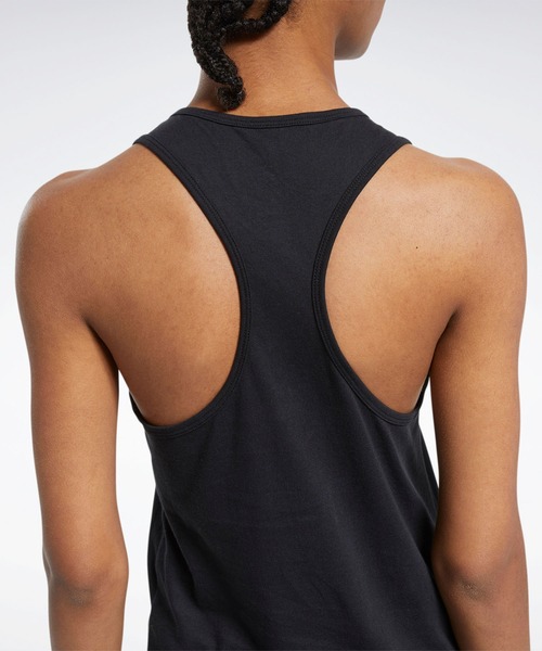 Reebok（リーボック）の「トレーニング エッセンシャルズ グラフィック タンク トップ / Training Essentials Graphic Tank Top（タンクトップ・レディース・ホワイト系その他/コーラル/ブラック/ホワイト・LARGE/X-LARGE/SMALL/MEDIUM/X-SMALL/XX-LARGE）」の16枚目の写真