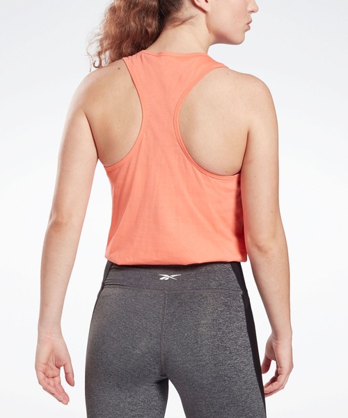 Reebok（リーボック）の「トレーニング エッセンシャルズ グラフィック タンク トップ / Training Essentials Graphic Tank Top（タンクトップ・レディース・ホワイト系その他/コーラル/ブラック/ホワイト・LARGE/X-LARGE/SMALL/MEDIUM/X-SMALL/XX-LARGE）」の13枚目の写真
