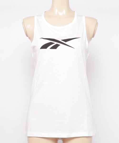 Reebok（リーボック）の「トレーニング エッセンシャルズ グラフィック タンク トップ / Training Essentials Graphic Tank Top（タンクトップ・レディース・ホワイト系その他/コーラル/ブラック/ホワイト・LARGE/X-LARGE/SMALL/MEDIUM/X-SMALL/XX-LARGE）」の20枚目の写真