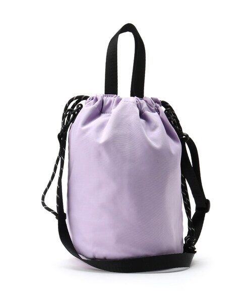 adabat（アダバット）の「◆ショルダーベルト付きバッグ（ボディバッグ/ウエストポーチ・レディース・ブラック/ライトパープル/黄緑系/ベージュ・00）」の9枚目の写真