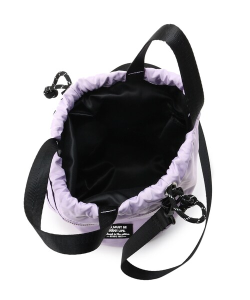 adabat（アダバット）の「◆ショルダーベルト付きバッグ（ボディバッグ/ウエストポーチ・レディース・ブラック/ライトパープル/黄緑系/ベージュ・00）」の5枚目の写真