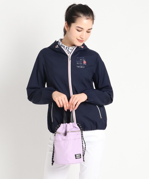 adabat（アダバット）の「◆ショルダーベルト付きバッグ（ボディバッグ/ウエストポーチ・レディース・ブラック/ライトパープル/黄緑系/ベージュ・00）」の7枚目の写真