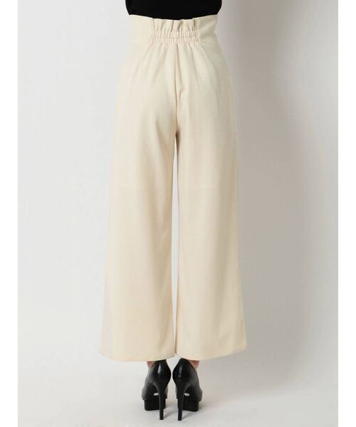 RESEXXY（リゼクシー）の「合皮リボンストレートワイドパンツ（その他パンツ・レディース・ピンク/アイボリー/モカ・FREE）」の14枚目の写真