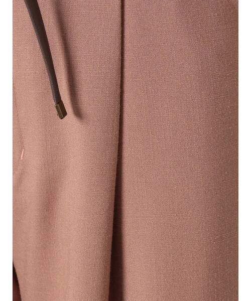 RESEXXY（リゼクシー）の「合皮リボンストレートワイドパンツ（その他パンツ・レディース・ピンク/アイボリー/モカ・FREE）」の9枚目の写真