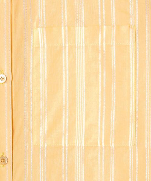 AEWEN MATOPH（イウエン マトフ）の「＜AEWEN MATOPH（イウエン マトフ）＞ラメ ストライプ ボリュームスリーブ ブラウス（シャツ/ブラウス・レディース・オレンジ/ホワイト・FREE）」の16枚目の写真