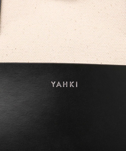 SHENERY（シーナリー）の「(YAHKI/ヤーキ)キャンバストートバッグ（トートバッグ・レディース・ブラック/ブラウン・FREE）」の11枚目の写真