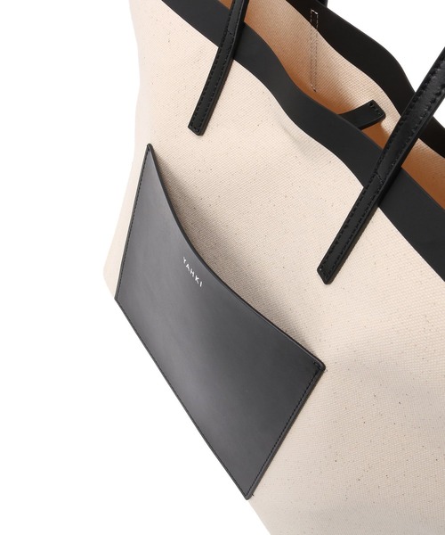 SHENERY（シーナリー）の「(YAHKI/ヤーキ)キャンバストートバッグ（トートバッグ・レディース・ブラック/ブラウン・FREE）」の13枚目の写真