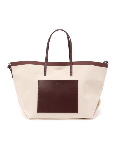 SHENERY（シーナリー）の「(YAHKI/ヤーキ)キャンバストートバッグ（トートバッグ・レディース・ブラック/ブラウン・FREE）」の16枚目の写真