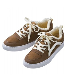 レディース ローカットボアスニーカー