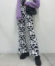 WEGO | WEGO/ポンチセンタープレスフレアパンツ(スラックス)